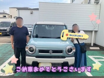 ☆ご納車おめでとうございます☆